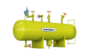 Metalex pressure vessels for ammonia refrigeration