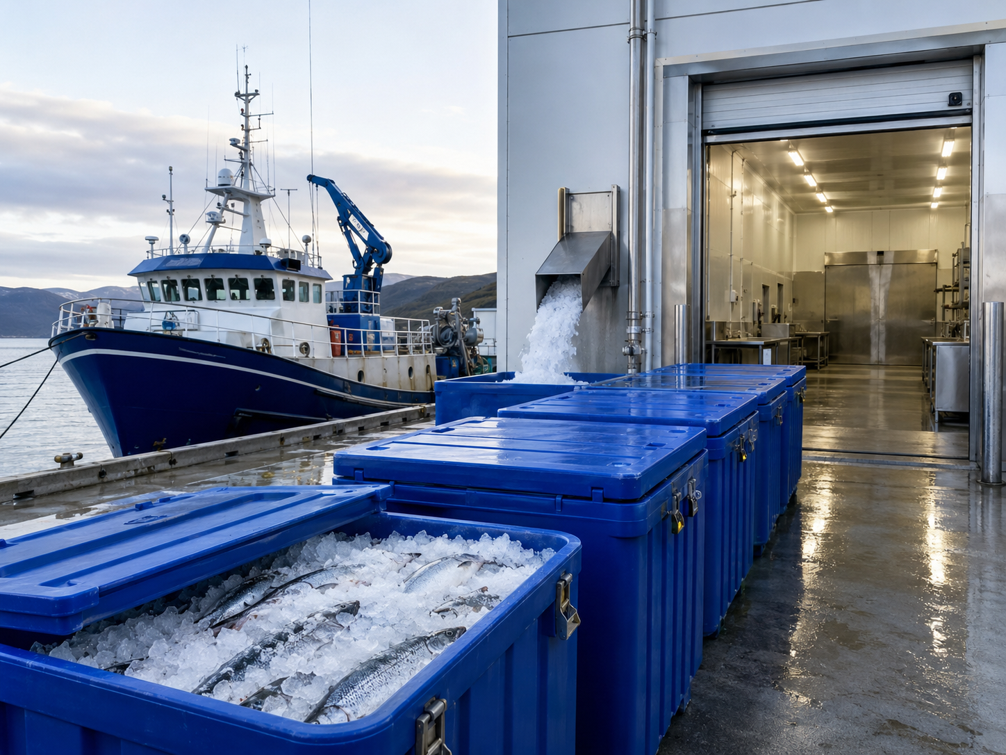Seafood and Fisheries refrigeration by Metalex